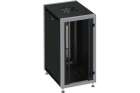 Коммутационный шкаф SYSMATRIX, 22U 600х600х1100 передняя дверь-стекло, задняя-2 створки SL 6622 914 (артикул 17461824) – фото 1