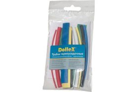 Термоусадочная трубка DolleX набор 13 шт., 1 - 12 мм, разноцветные TT-013 (артикул 15986595) – фото 1