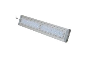 Уличный светодиодный светильник Uniel консольный ULV-R24J 100W/5000К IP65 SILVER UL-00004823 (артикул 15978424) – фото 1