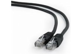 Патч-корд Cablexpert UTP PP6U-0.5M/BK кат.6, 0.5м, литой, многожильный чёрный PP6U-0.5M/BK (артикул 15933240) – фото 1