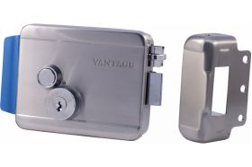 Электромеханический замок Вантаж нержавеющая сталь VE091INOX L (артикул 21095776) – фото 1