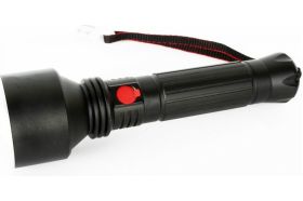 Аккумуляторный фонарь Camelion E163 3,7В, черный, T40 LED, 10 Ватт, 3 режима, алюминий, бокс 14279 (артикул 16438937) – фото 1