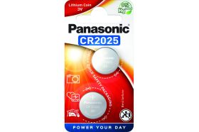 Батарейка Panasonic Power Cells CR2025 B2 УТ-00000237 (артикул 17479938) – фото 1