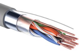 Кабель PROconnect витая пара FTP 4PR 24AWG, CAT5e бухта 305 м 01-0152 (артикул 16124433) – фото 1