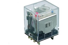 Реле IEK РЭК77/4 LY4 с индикацией 10А 12В DC RRP10-4-10-012D-LED (артикул 16302844) – фото 1