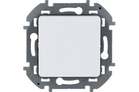 Одноклавишный выключатель Legrand - INSPIRIA - 10 AX - 250 В - белый 673600 (артикул 20953911) – фото 1