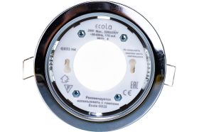 Светильник Ecola GX53 H4 без рефлектора /хром/ 38x106 /к+/ FC53H4ECB (артикул 16223744) – фото 1