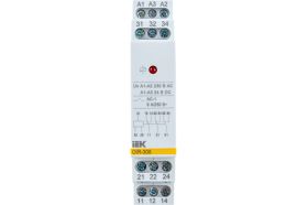 Промежуточное реле IEK OIR 3 контакта, 8А, 230В, AC OIR-308-AC230V (артикул 16303753) – фото 1