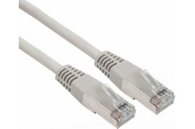 Патч-корд REXANT FTP, категория 6, LSZH, длина 5 метров, экранированный, серый 18-8107-1 (артикул 16197303) – фото 1