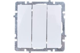 Выключатель Nilson 3-кл. СУ , TOURAN-ALEGRA-THOR, белый 24110466 (артикул 16352195) – фото 1