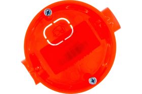 Установочная коробка Ruvinil, СП 65х40 с самореза��и IP30 10180С (артикул 16629104) – фото 1