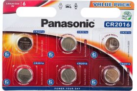 Батарейка Panasonic Power Cells CR2016 B6 7368 (артикул 17479566) – фото 1