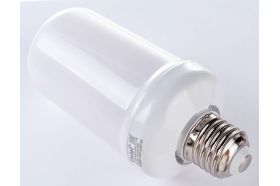 Светодиодная лампа Uniel Декоративный эффект пламени LED-L60-6W/FLAME/E27/FR PLD01WH UL-00003360 (артикул 15951170) – фото 1