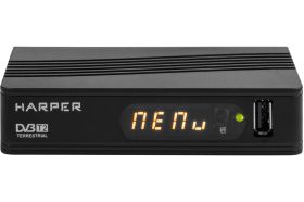 Телевизионный ресивер HARPER HDT2-1514 DVB-T2 H00001105 (артикул 16870129) – фото 1