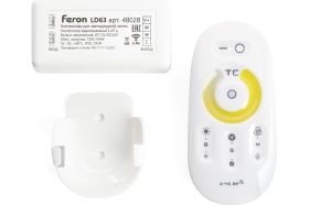 Контроллер CCT для мультибелой светодиодной ленты FERON с П/У белый, 12-24V, LD61 48028 (артикул 21069226) – фото 1