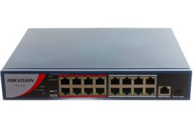 Коммутатор Hikvision Ethernet, PoE DS-3E0318P-E/M B УТ-00017150 (артикул 16402571) – фото 1