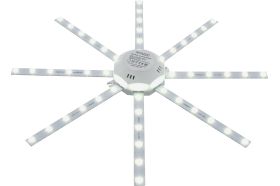 Комплект светодиодных линеек Apeyron Звездочка 220В, 20Вт, smd5730, 1500Лм, 4000К, IP30, 02-46 (артикул 21195418) – фото 1