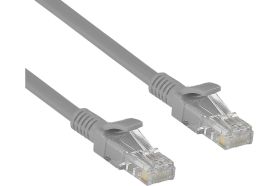 Патч-корд ExeGate UTP-RJ45-RJ45-5e-2M-GY UTP cat 5e 2м серый 138962 (артикул 19004586) – фото 1