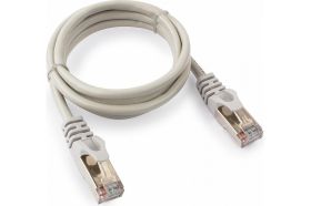 Патч-корд Cablexpert FTP PP22-1m кат.5e, 1м, литой, многожильный серый PP22-1M (артикул 15933134) – фото 1