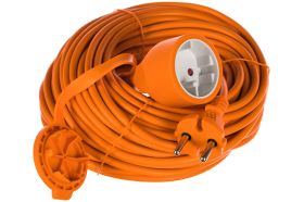 Удлинитель-шнур с 1розет. и защитой от детей Electraline 01614 (артикул 15480323) – фото 1