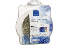 Светодиодная лента в блистере APEYRON 12В, 4,8Вт/м, smd 3528, 60 д/м, IP65, 5м, красный 04BL (артикул 16154268) – фото 1