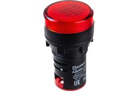 Индикатор Briswik светодиодный АД-22 красный 24В AC/DC IP65 (артикул 19644900) – фото 1