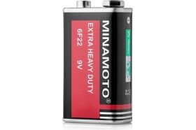 Батарейка Minamoto 6F22 9V, 1 shrink 500 (артикул 16375206) – фото 1