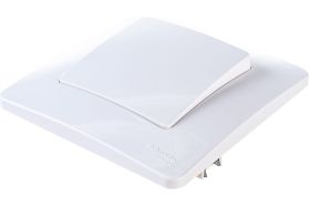 1-клавишный выключатель Schneider Electric BLANCA 10А, 250B, БЕЛЫЙ BLNVS010101 (артикул 16314262) – фото 1