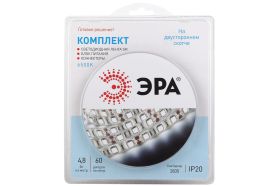 Комплект светодиодной ленты ЭРА 2835kit-4,8-60-12-IP20-6500-5m, 50/600 Б0043061 (артикул 16452792) – фото 1