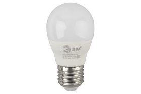 Светодиодная лампа ЭРА LED P45-9W-860-E27 диод, шар, хол Б0031412 (артикул 15882190) – фото 1