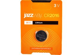 Литиевая батарейка JazzWay CR2016 BL-1 2852830 (артикул 16934737) – фото 1