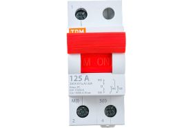 Трехпозиционный модульный переключатель TDM МП-125 1P 125А SQ0224-0042 (артикул 18170629) – фото 1
