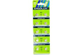 Батарейка для часов Ergolux AG 4 BL-10 AG4-BP10, LR66/LR626/177/377 14315 (артикул 20225596) – фото 1