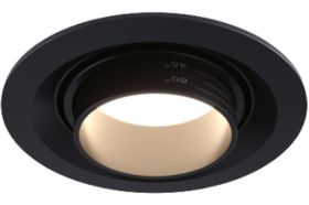 Встраиваемый светильник Elektrostandard 9919 LED, 10W, 4200K, черный a052458 (артикул 16623080) – фото 1
