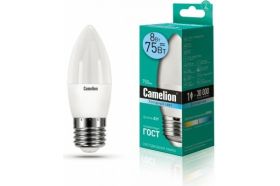 Светодиодная лампа Camelion LED8-C35/845/E27 8Вт 220В 12390 (артикул 15905321) – фото 1