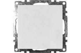 1-клавишный выключатель STEKKER механизм, GLS10-7103-01, 250V, 10А, серия Катрин, белый 39298 (артикул 19654524) – фото 1