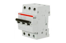 3-полюсный автоматический выключатель ABB S203 C100 2CDS253001R0824 (артикул 16314376) – фото 1