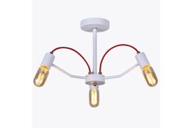 Люстра HIPER 3хE27х60Вт WHITE/GOLD H002-3 (артикул 18256651) – фото 1