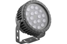 Светодиодный прожектор FERON LL-884 D180xH230, IP65 18W 85-265V, холодный белый 32144 (артикул 15748996) – фото 1