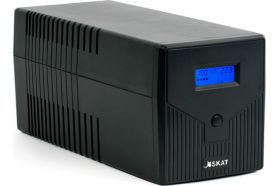 Источники бесперебойного питания SKAT-UPS 1000/600 ИБП 220В 600Вт 2 АКБ 7Ач стабилизация напряжения 456 (артикул 16468674) – фото 1