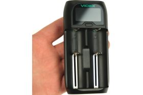 Зарядное устройство Videx VCH-UD200 пустое, 1-2 х АА, ААА, SC, C, 18650, 14500 (артикул 16795915) – фото 1