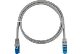 Шнур NIKOMAX U/UTP 4 пары, категория 6, 2хRJ45/8P8C, серый, 5м NMC-PC4UE55B-ES-050-C-GY (артикул 16169560) – фото 1