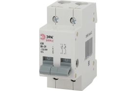 Выключатель нагрузки ЭРА SIMPLE ВН-29 2P 63А Б0039252 (артикул 15981905) – фото 1
