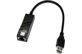 Сетевая карта 5bites USB3.0, RJ45 1гигабит, 10см UA3-45-01BK (артикул 18303925) – фото 1