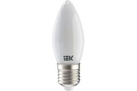 Лампа IEK серия 360, LED, C35, свеча, матовая, 7вт, 230В, 4000К, E27 LLF-C35-7-230-40-E27-FR (артикул 16459863) – фото 1