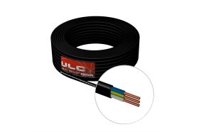 Кабель ВВГ-ПнгA-LS ULC 3х1.5 черный 10м ULС0041 (артикул 19814266) – фото 1