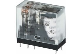 Промежуточное реле РЕЛЕОН 2 перекидных контакта 5А 24В DC RP252902400 (артикул 16648874) – фото 1