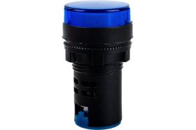 Лампа ЭРА AD22DS(LED)матрица d22мм, синий, 230В, 10/1000/12000 Б0045621 (артикул 16452650) – фото 1