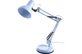 Настольный светильник Camelion KD-313 C01 белый, 230В, 60Вт, E27 13639 (артикул 15907819) – фото 1
