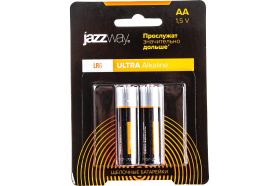 Алкалиновая батарейка JazzWay LR6 Ultra PLUS BL-2 5010703 (артикул 16468101) – фото 1